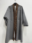 Cappotto dettaglio animalier