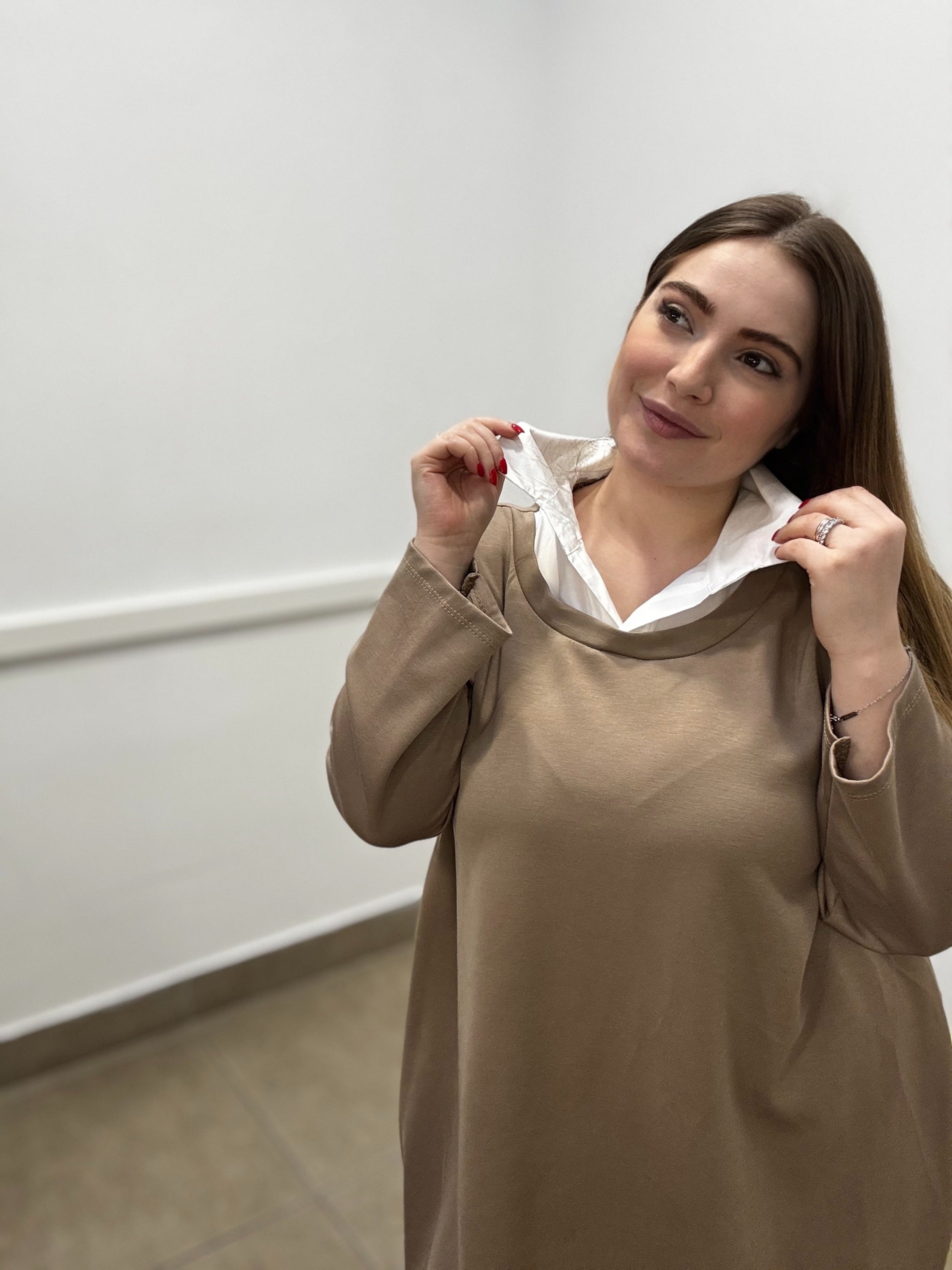 Felpa camicia