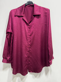 Camicia raso cielo stellato