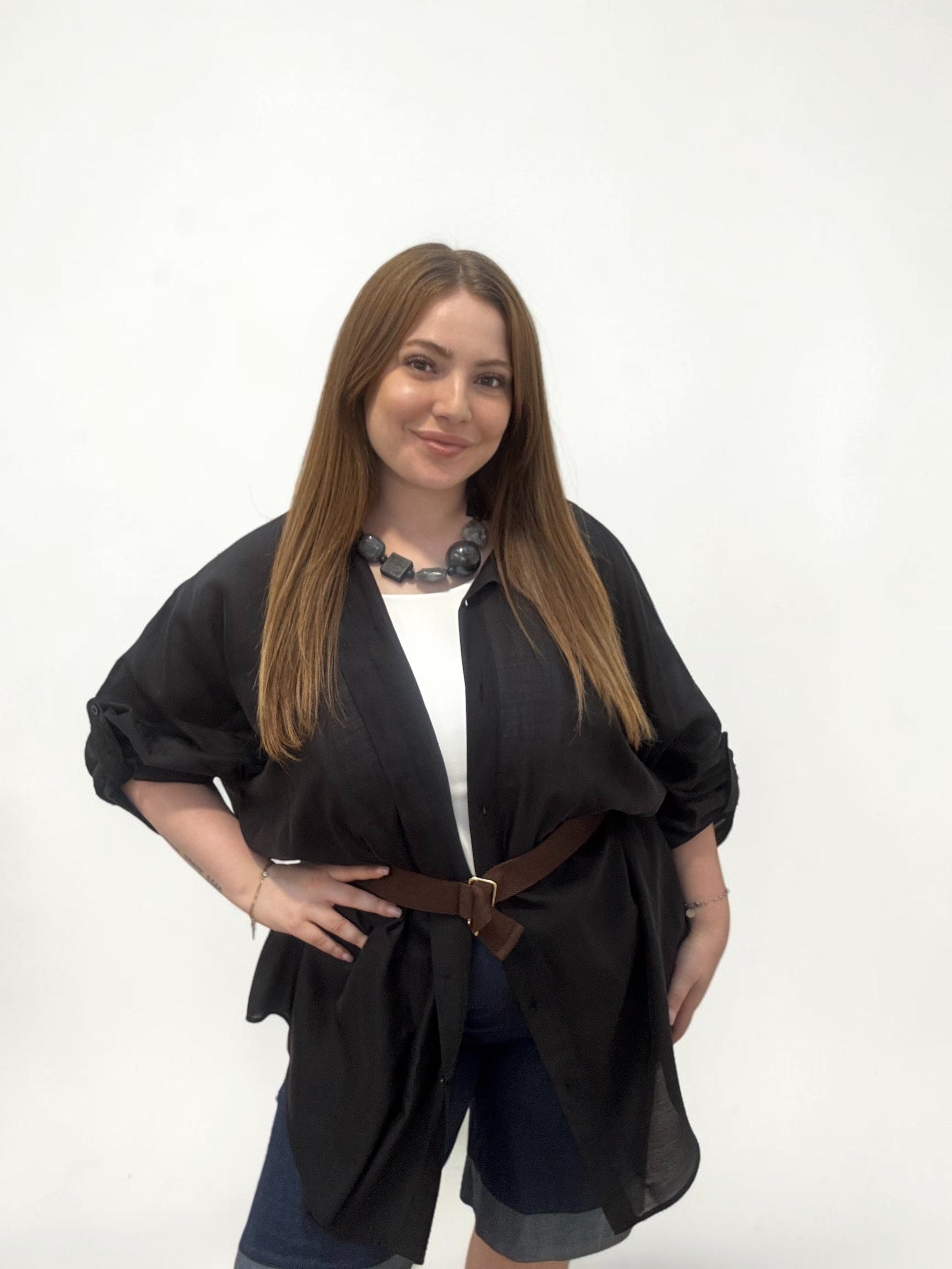 Camicia soft sheer