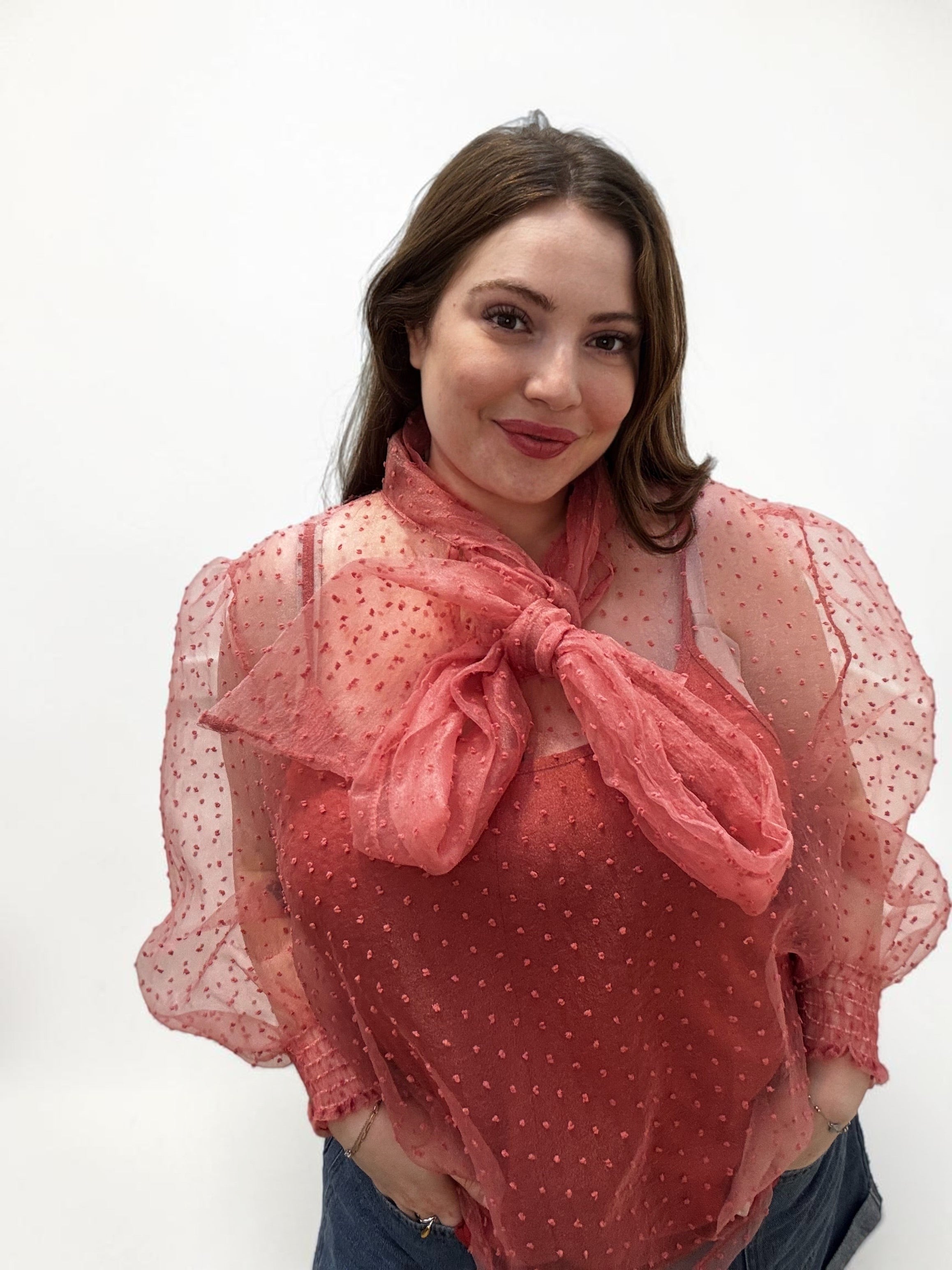 Blusa tulle