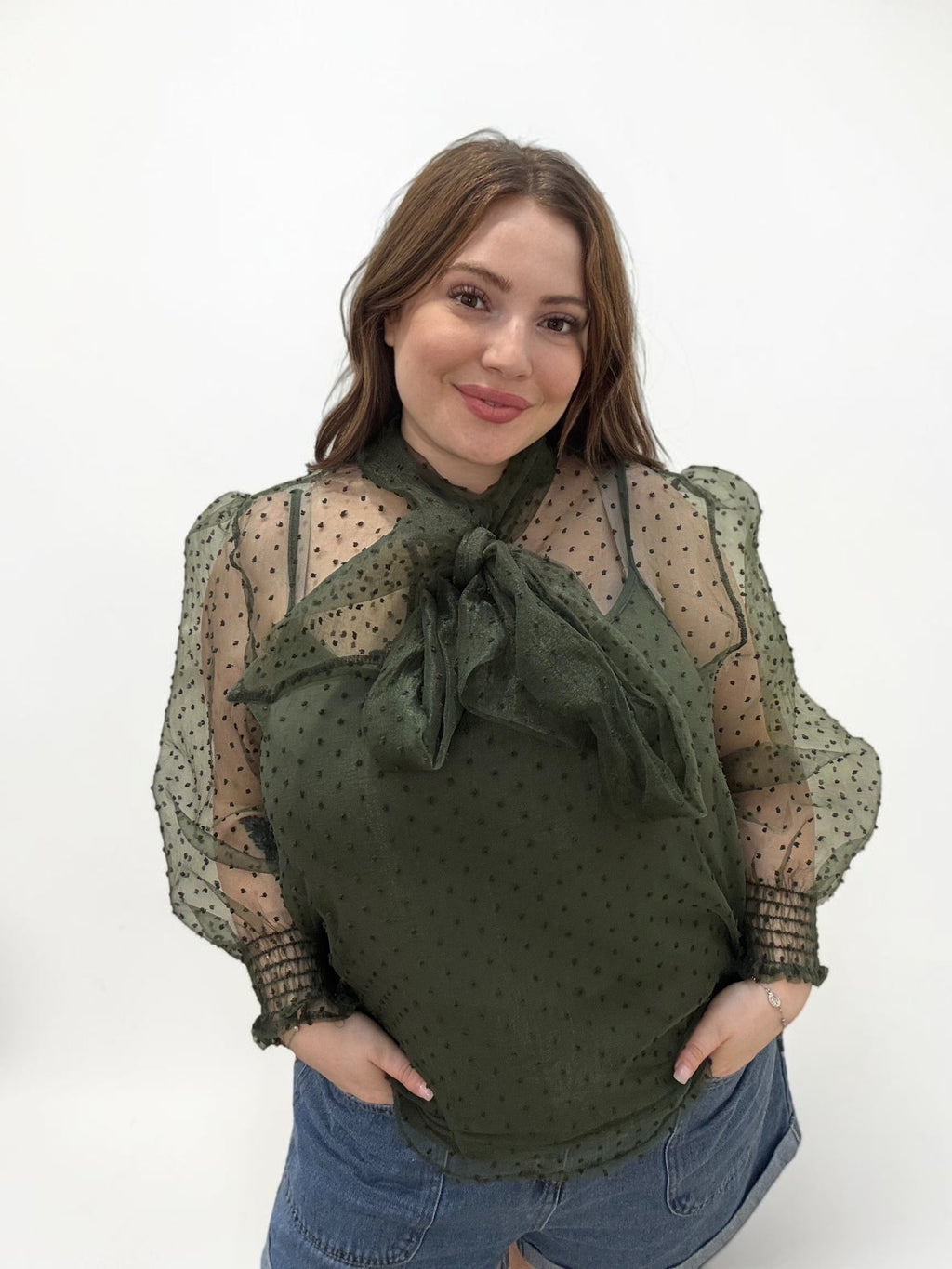 Blusa tulle