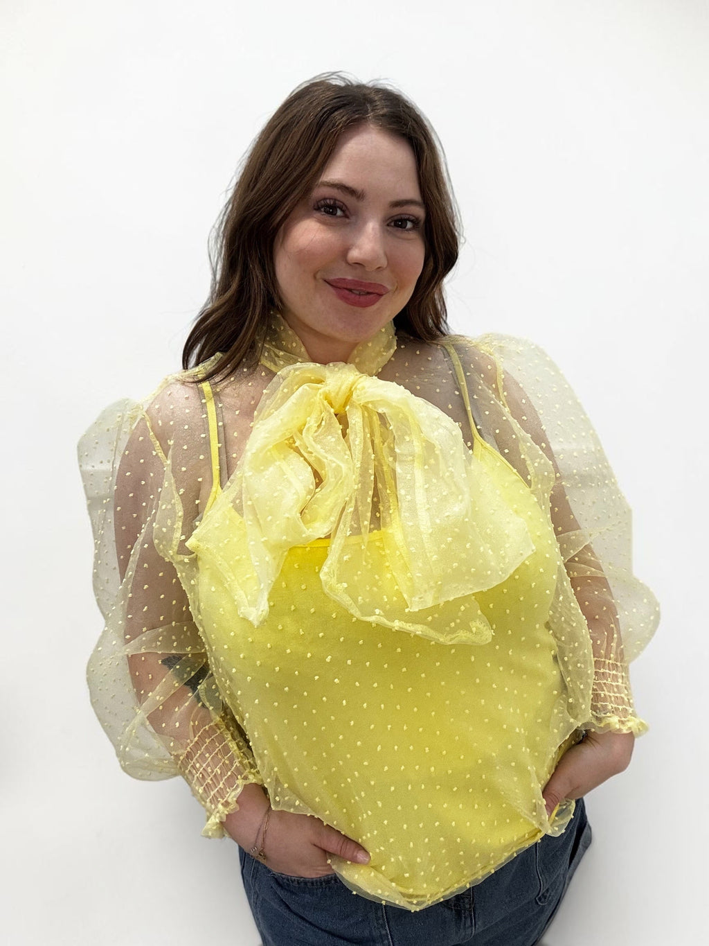 Blusa tulle