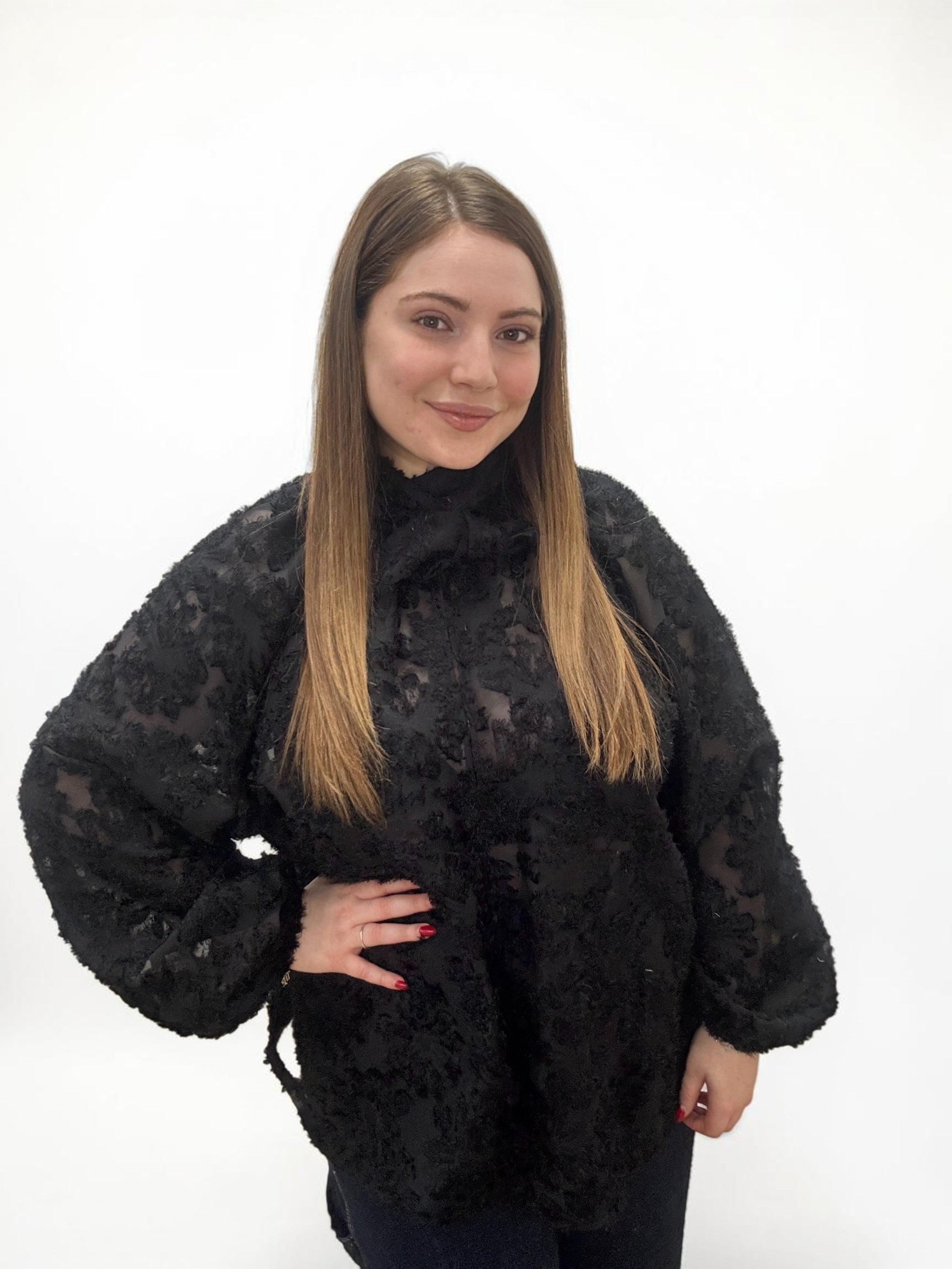 Maglia peluche