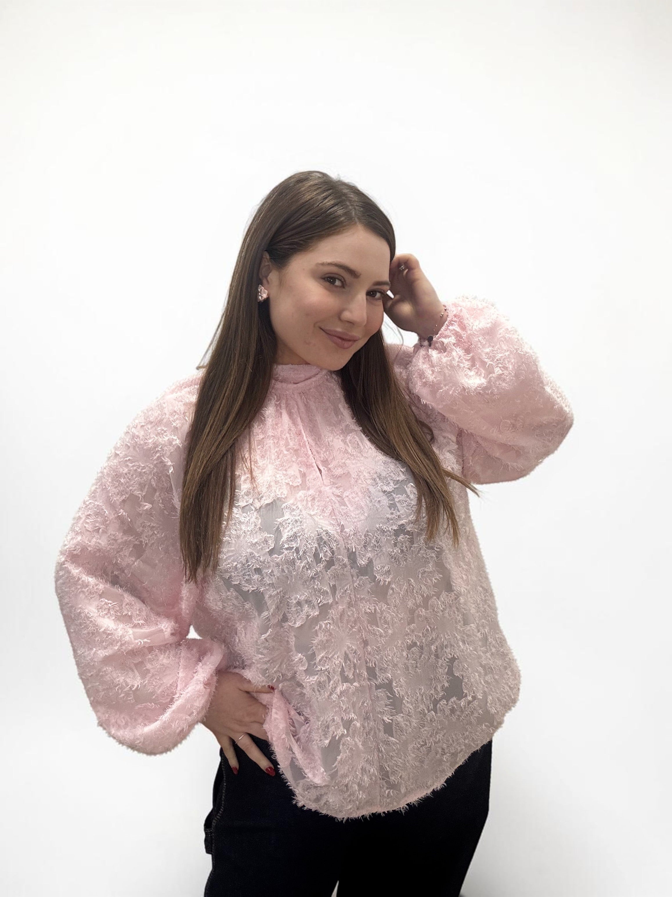 Maglia peluche