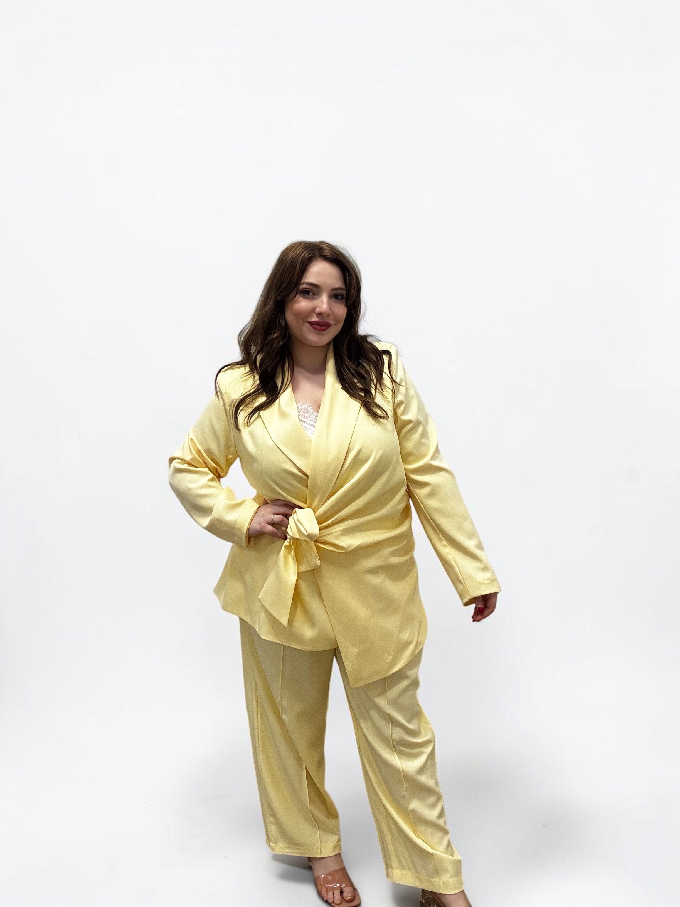Coordinato tailleur fiocco