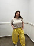 Pantalone Baggy a Gamba Larga palloncino
