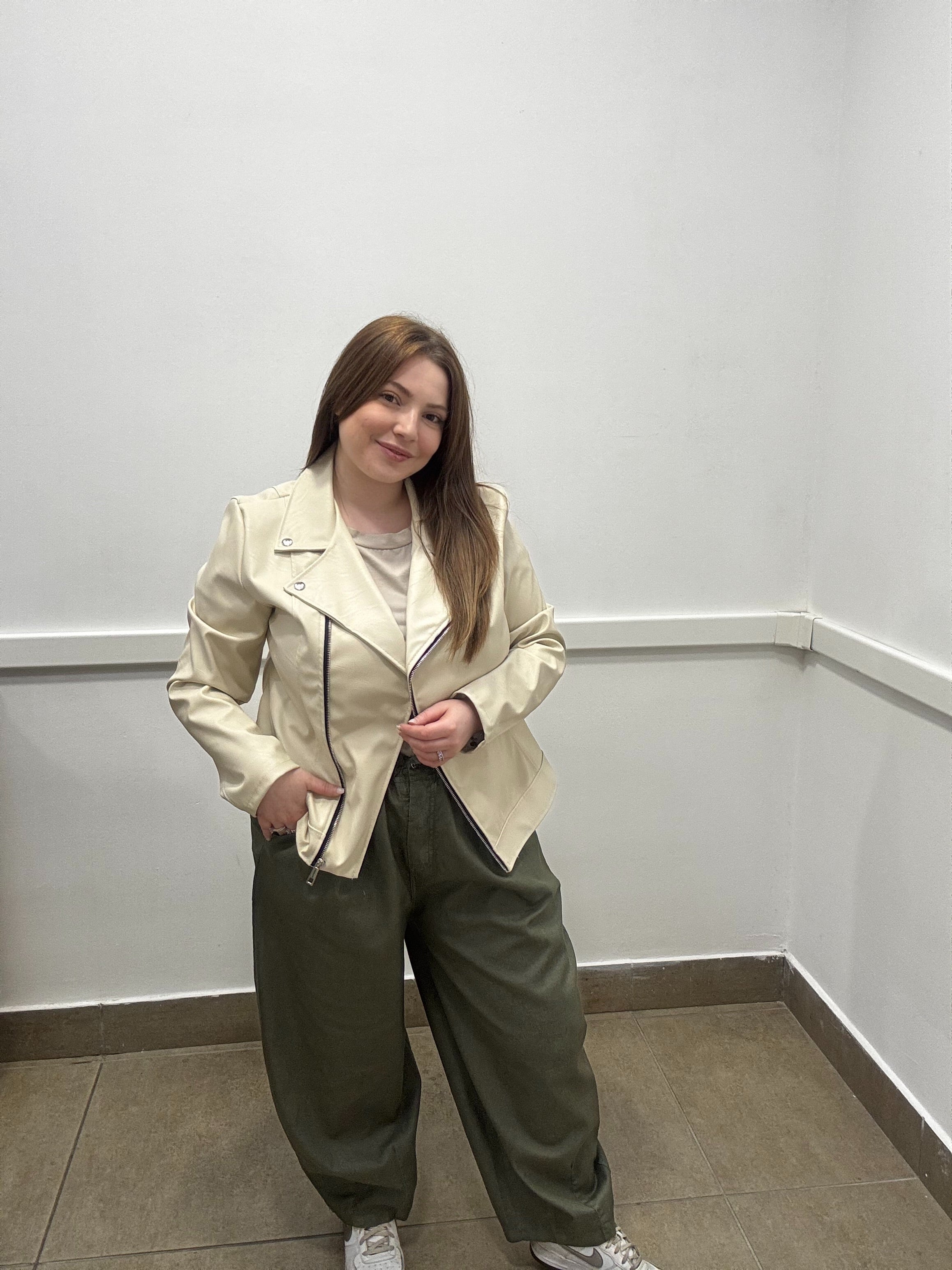 Pantalone Baggy a Gamba Larga palloncino