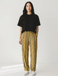 Pantaloni Comfort in Cotone Elasticizzato con Elastico in Vita