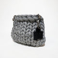 Chunky bag grey stone