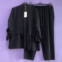 Completo tailleur arricciato
