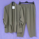 Completo tailleur arricciato