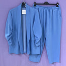 Completo tailleur arricciato