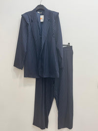 Tailleur gessato foderato