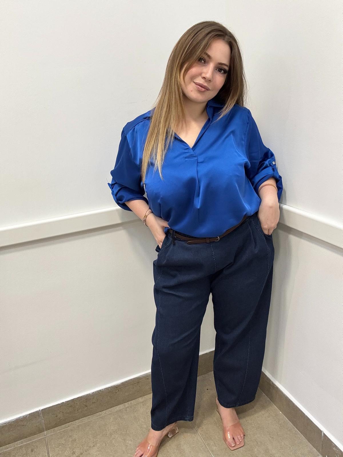 Panta jeans palloncino