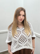 Blusa traforata