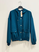 Giacca crop top con bottoni