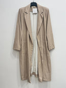 Cappotto ecopelle lungo