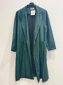 Cappotto ecopelle lungo