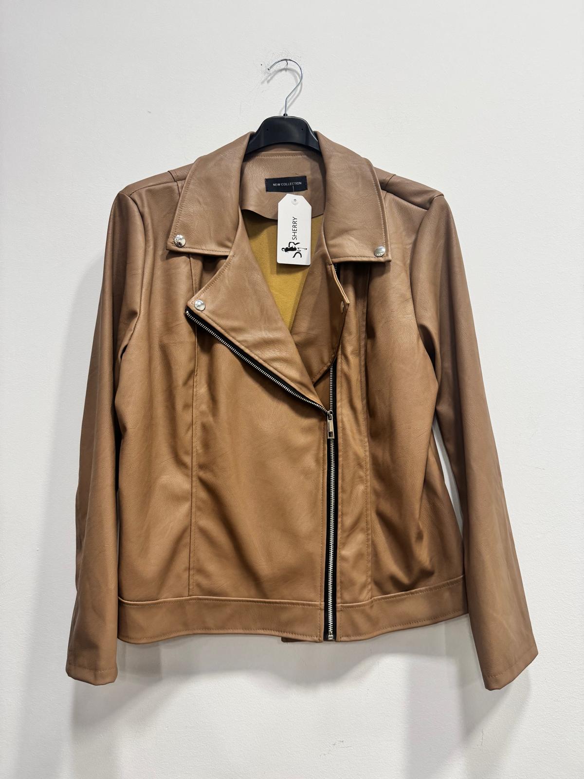 Giacca mediocurvy ecopelle