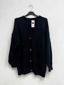 Cardigan cuore 3d