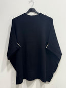 Maglione morbido in modal con perle