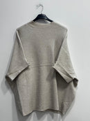 Maglione morbido in modal con perle