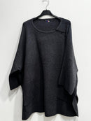 Blusa morbida modal con tasche