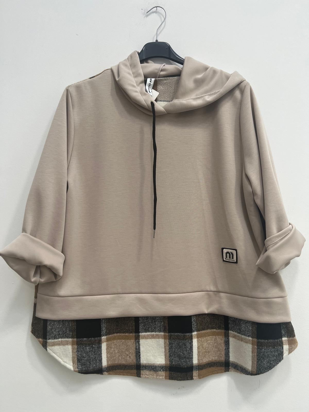 Felpa tartan