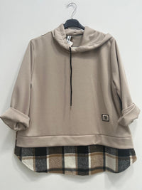 Felpa tartan