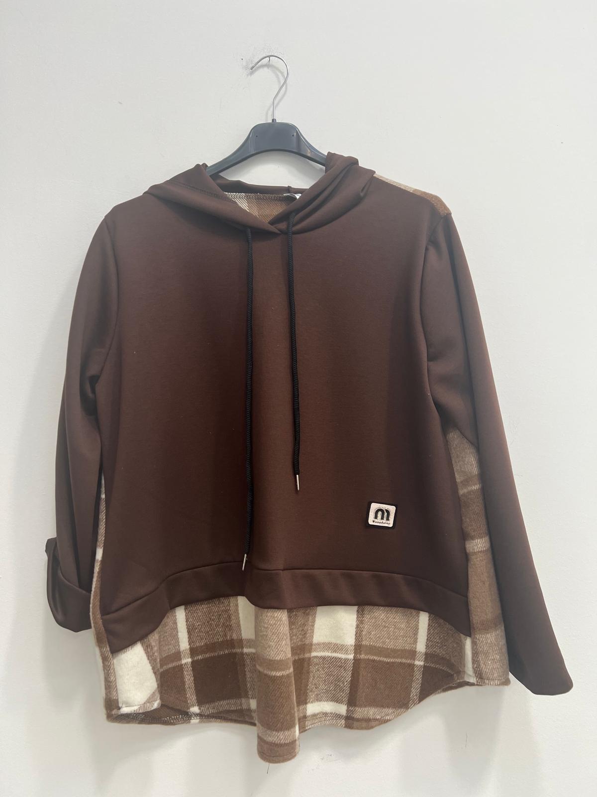 Felpa tartan