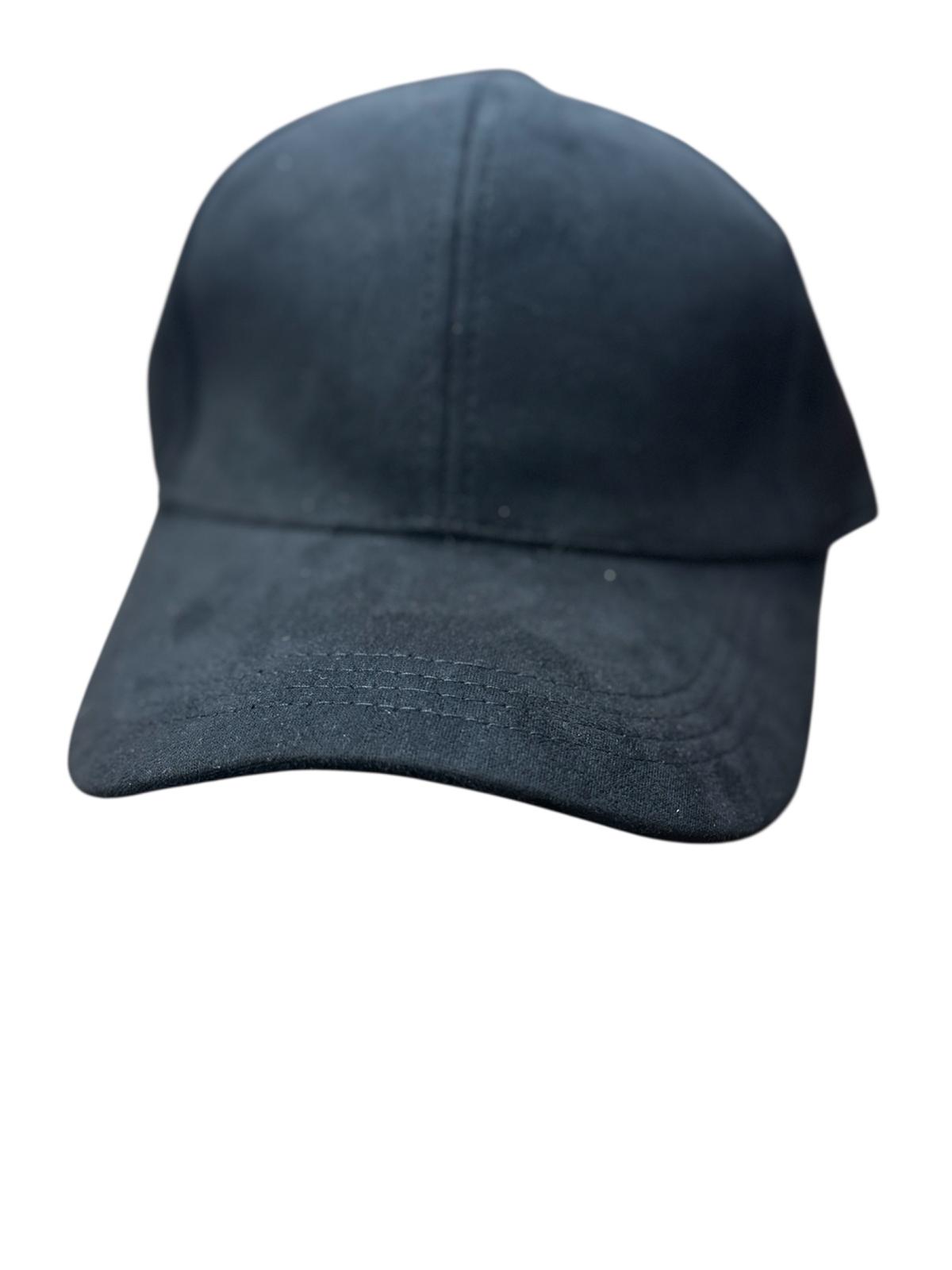 Cappello visiera simil camoscio