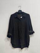 Camicia velluto di cotone costine