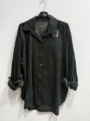 Camicia velluto di cotone costine
