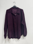 Camicia velluto di cotone costine
