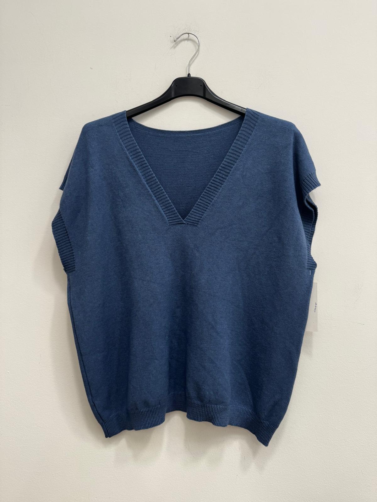 Blusa gilet morbido
