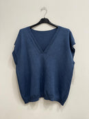 Blusa gilet morbido