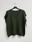 Blusa gilet morbido