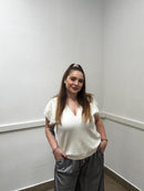 Blusa gilet morbido