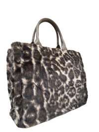 Borsa shopper maculata peluche