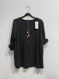 Blusa pile di viscosa