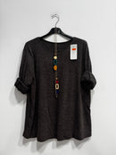 Blusa pile di viscosa