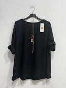 Blusa pile di viscosa