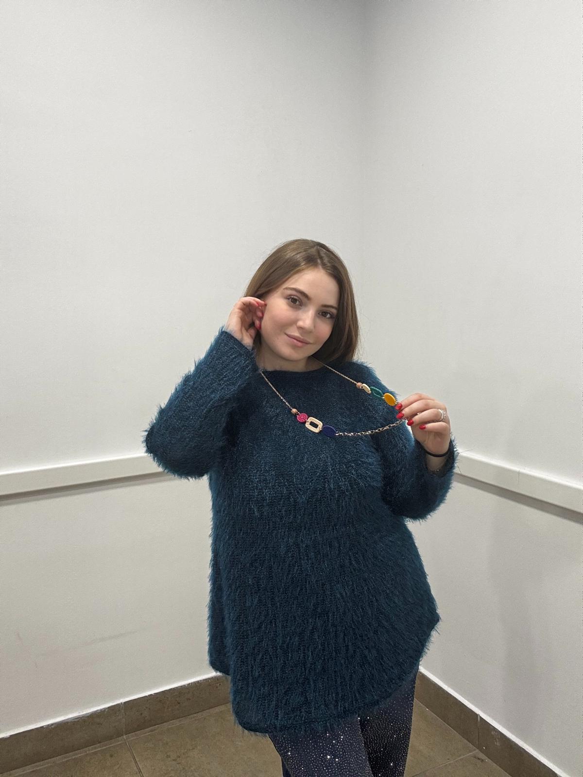 Maglione peloso
