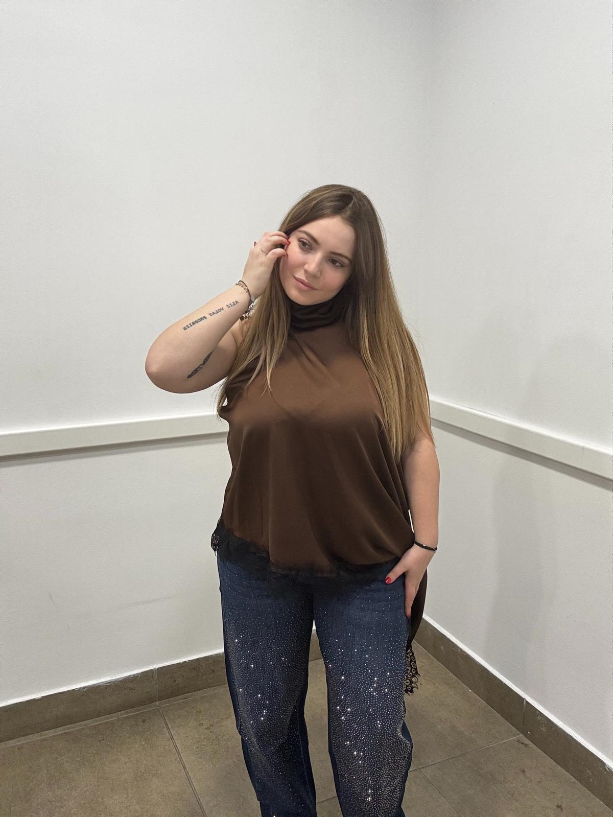 Jeans diamond scuro