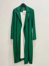 Cappotto ecopelle lungo
