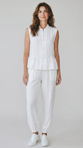 Coordinato Blusa con Alamari e Pantalone Morbido
